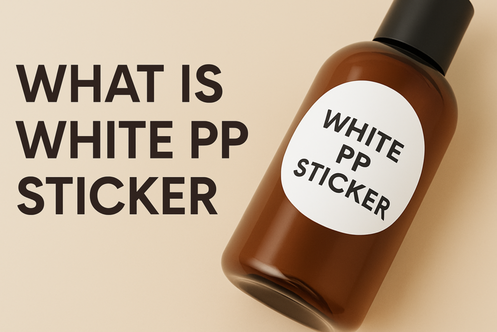 What is White PP Sticker?