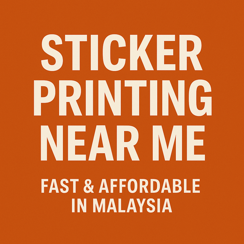 sticker printing near me