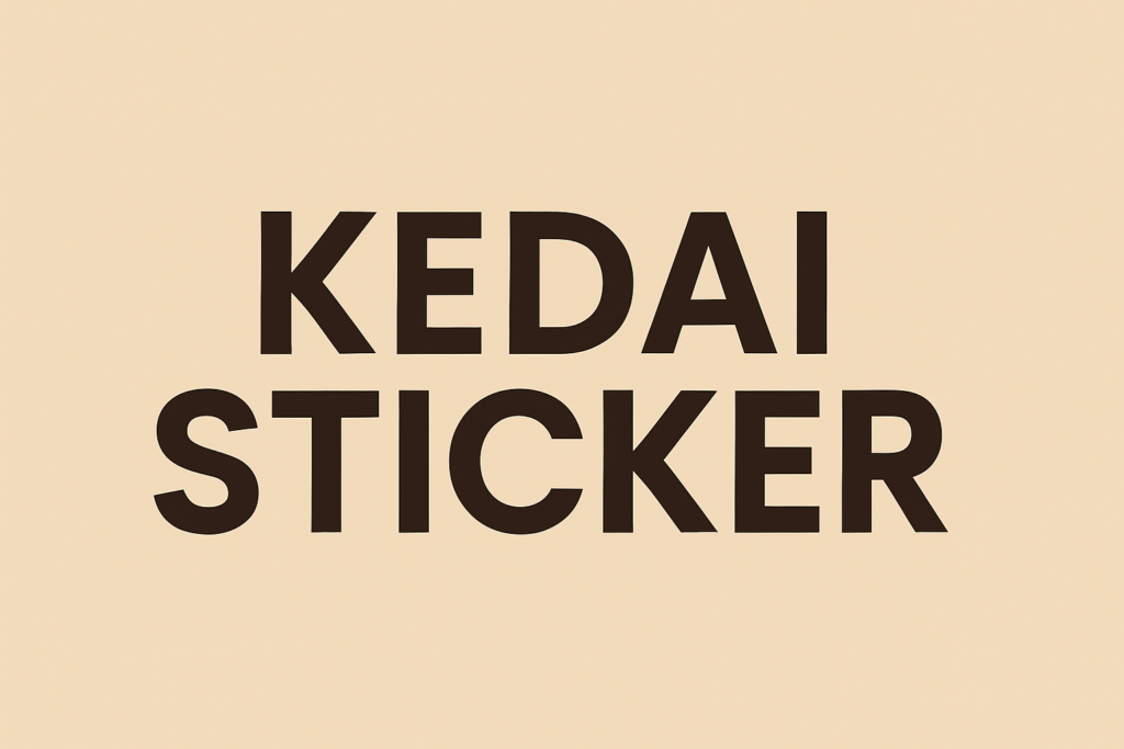 kedai sticker