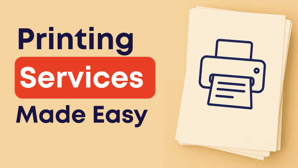 printing services