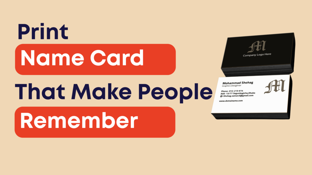 print name card