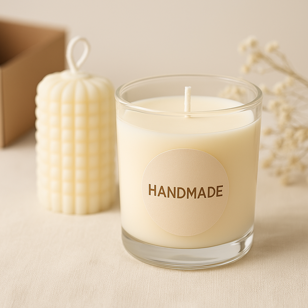 sticker printing for homemade candles