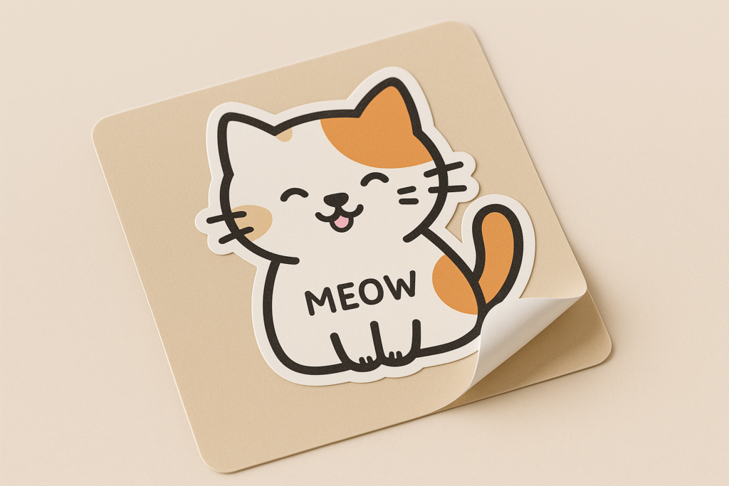 kiss-cut sticker printing