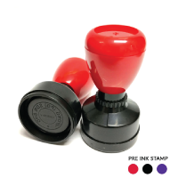 Pre-Inked Stamps <br>(Round)